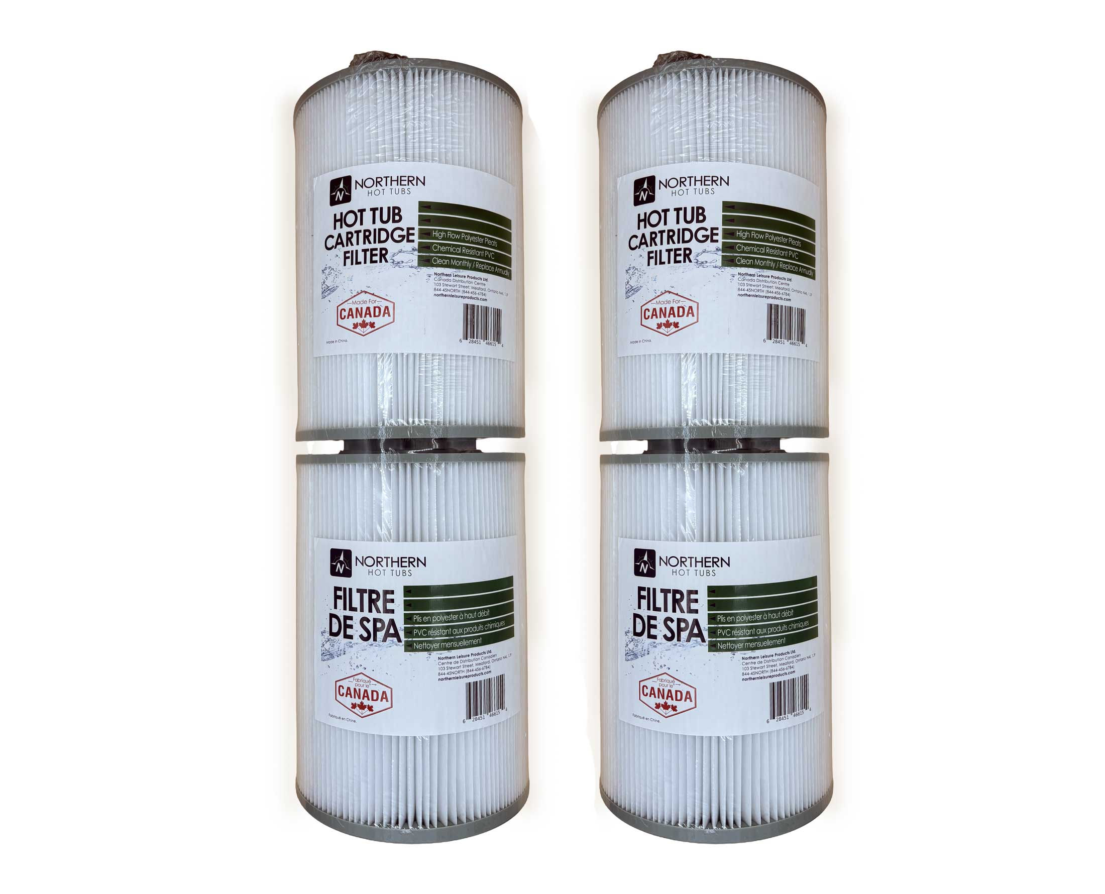 North Stream 14' Swim Spa Filter (Pack of 4)